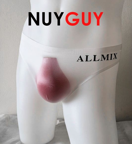 กางเกงในเว้าก้นผ้าบาง ALLMIX ( รหัส NG299-1 )