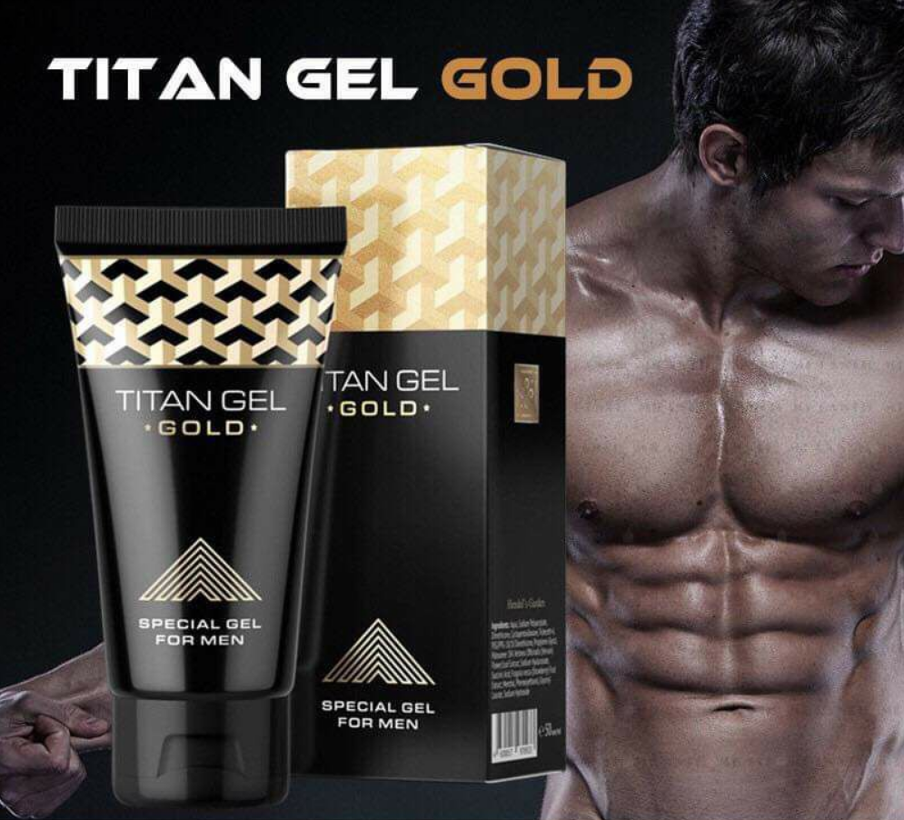 เจลนวดเพิ่มขนาด TITAN GOLD ขนาด 50 ml ( รหัส H3832 )