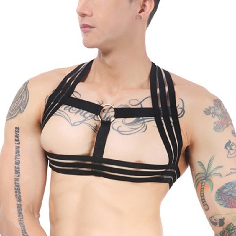 ชุดเสื้อกล้ามอีลาสติคเน้นหน้าอกรัดรูปขนาดฟรีไซส์ ( รหัส B317 )