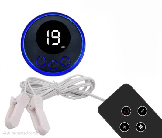 ที่หนีบหัวหนมพร้อมที่ปล่อยกระแสไฟตอดนม แบบชาร์จ USB ( รหัส PO324 )