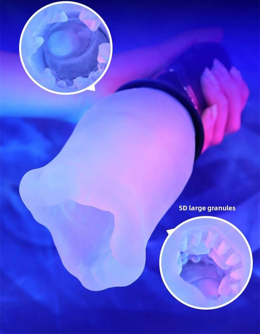 กระบอกสูบรูปปากสิลิโคนระบบหมุนปั่น 360 องศา ( รหัส BE281 )